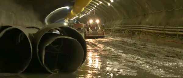 creusement de tunnels