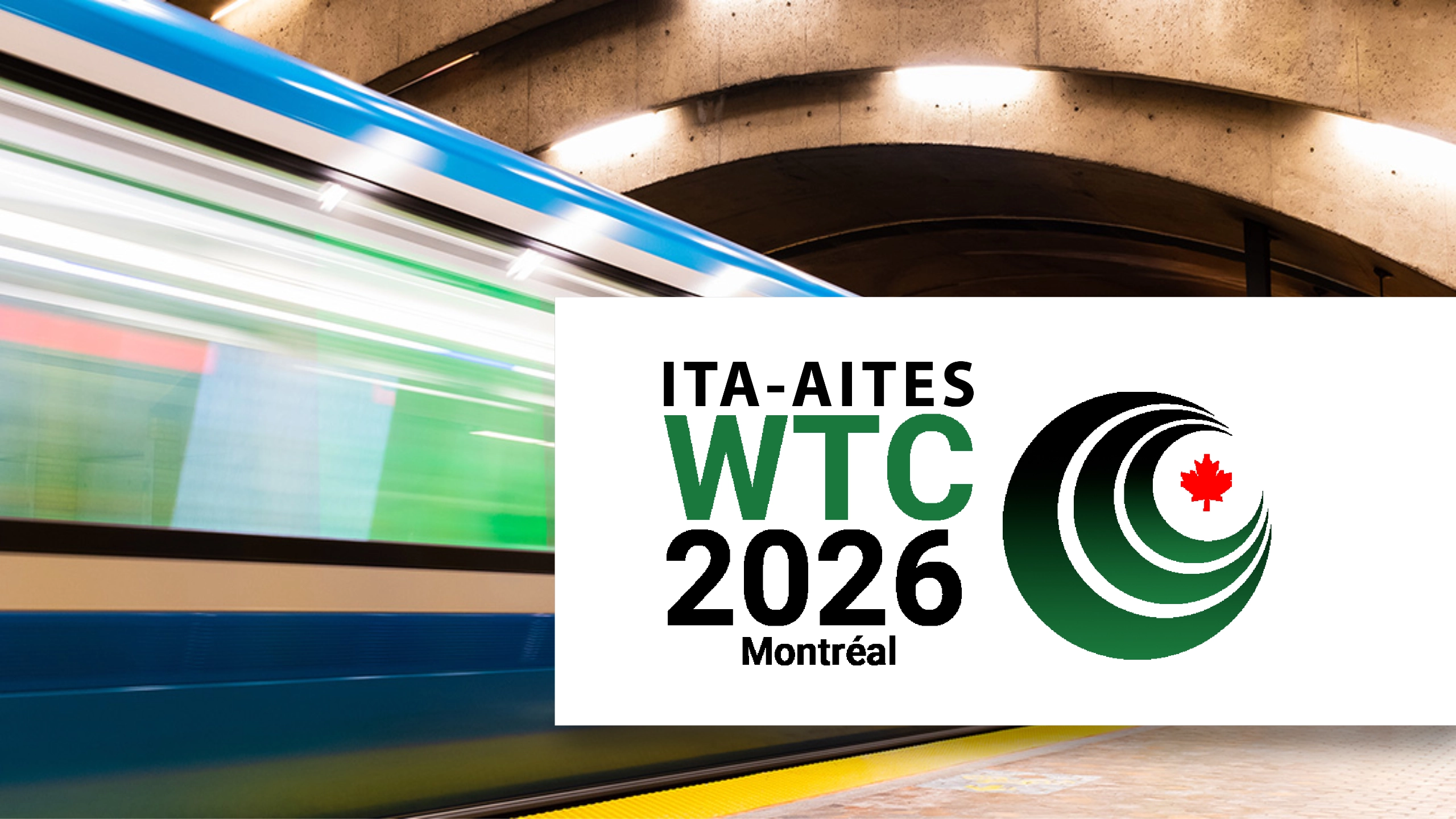 ITA-AITES Congreso Mundial de Túneles WTC 2026 - Montréal Canadá