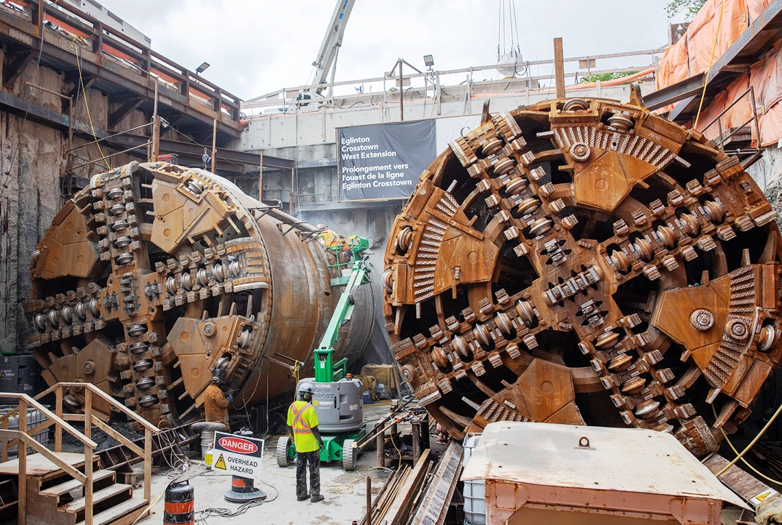 Leçons opérationnelles de l'extension ouest du tramway Eglinton Crosstown - EPB-TBM